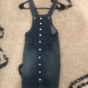 Bebe Jean Dress Overall